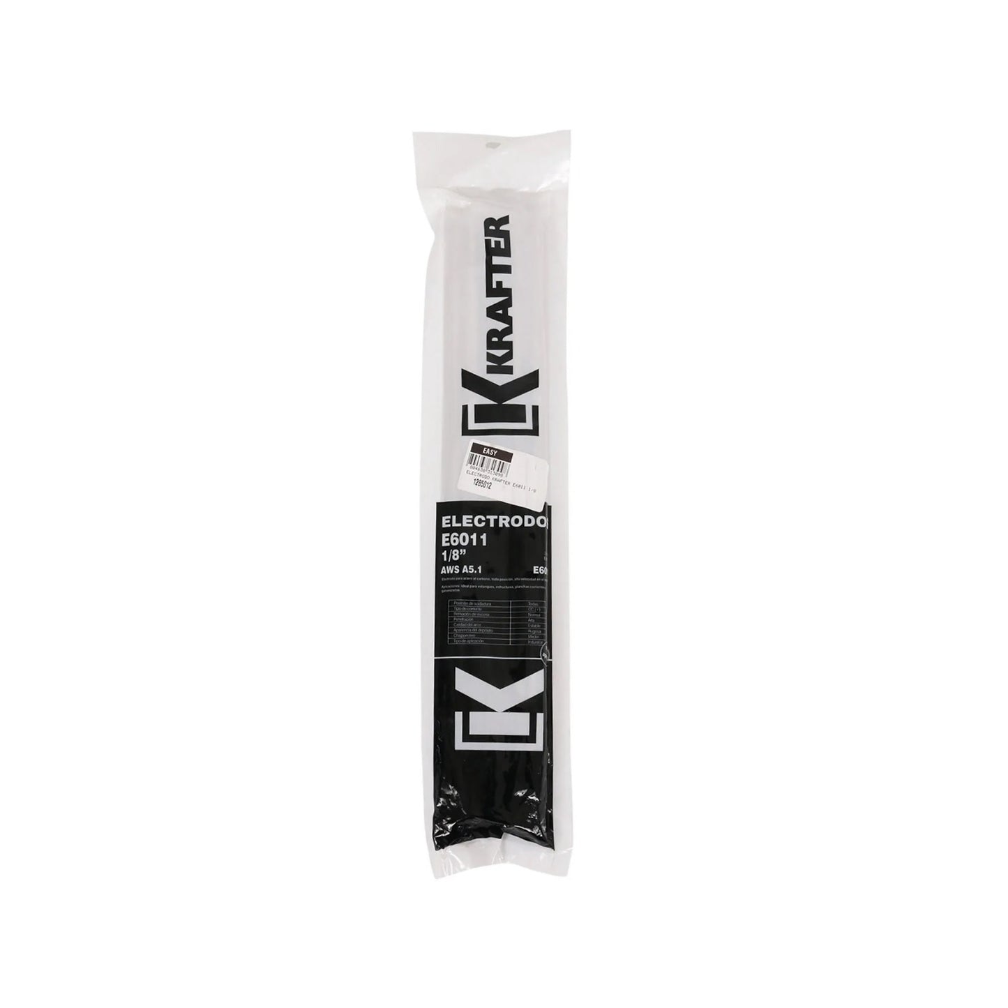 ELECTRODO SOLDADURA 6011 1/8 (3.2mm) FORMATO 1 KG KRAFTER