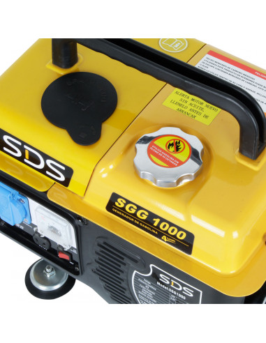 GENERADOR BENCINERO 0.8KW 4 TIEMPOS SDS SGG1000