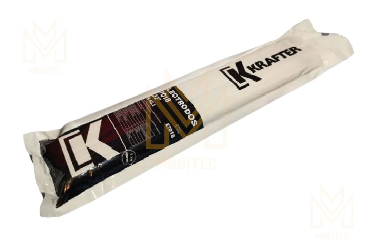 ELECTRODO SOLDADURA 7018 3/32 (2.5mm) FORMATO 1 KG KRAFTER