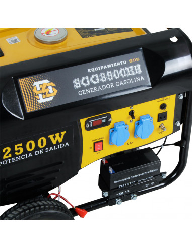GENERADOR BENCINERO 2,8 KW SDS SGG3500EH