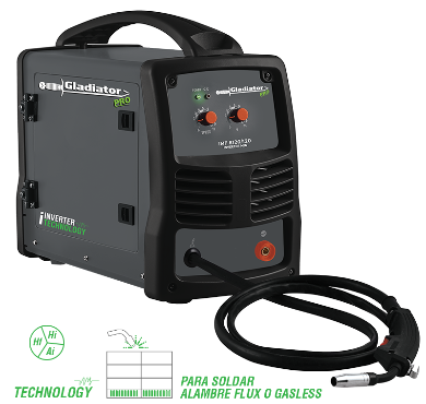 SOLDADORA INVERTER 130 AMP GLADIATOR IMF8130/220