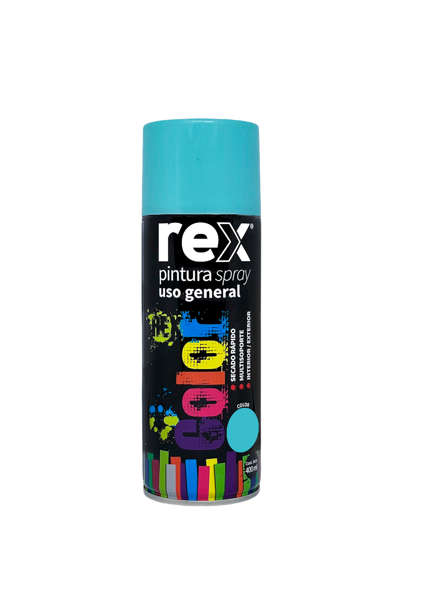 PINTURA SPRAY USO GENERAL 400mL CELESTE REX