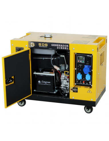 GENERADOR DIESEL 6,5 KW 220V SDS SDG8500S
