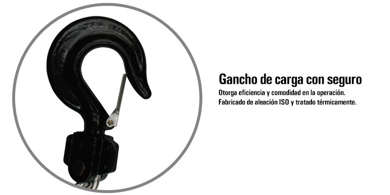 TECLE CADENA 1 TONELADA KRAFTER HSZ-1