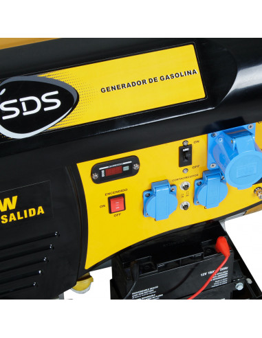 GENERADOR BENCINERO 8 KW SGG9500EH SDS POWER