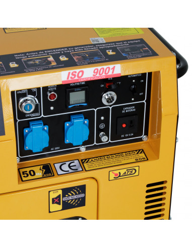 GENERADOR DIESEL 5,0 KW SDS SDG6500S
