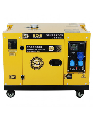 GENERADOR DIESEL 6,5 KW 220V SDS SDG8500S