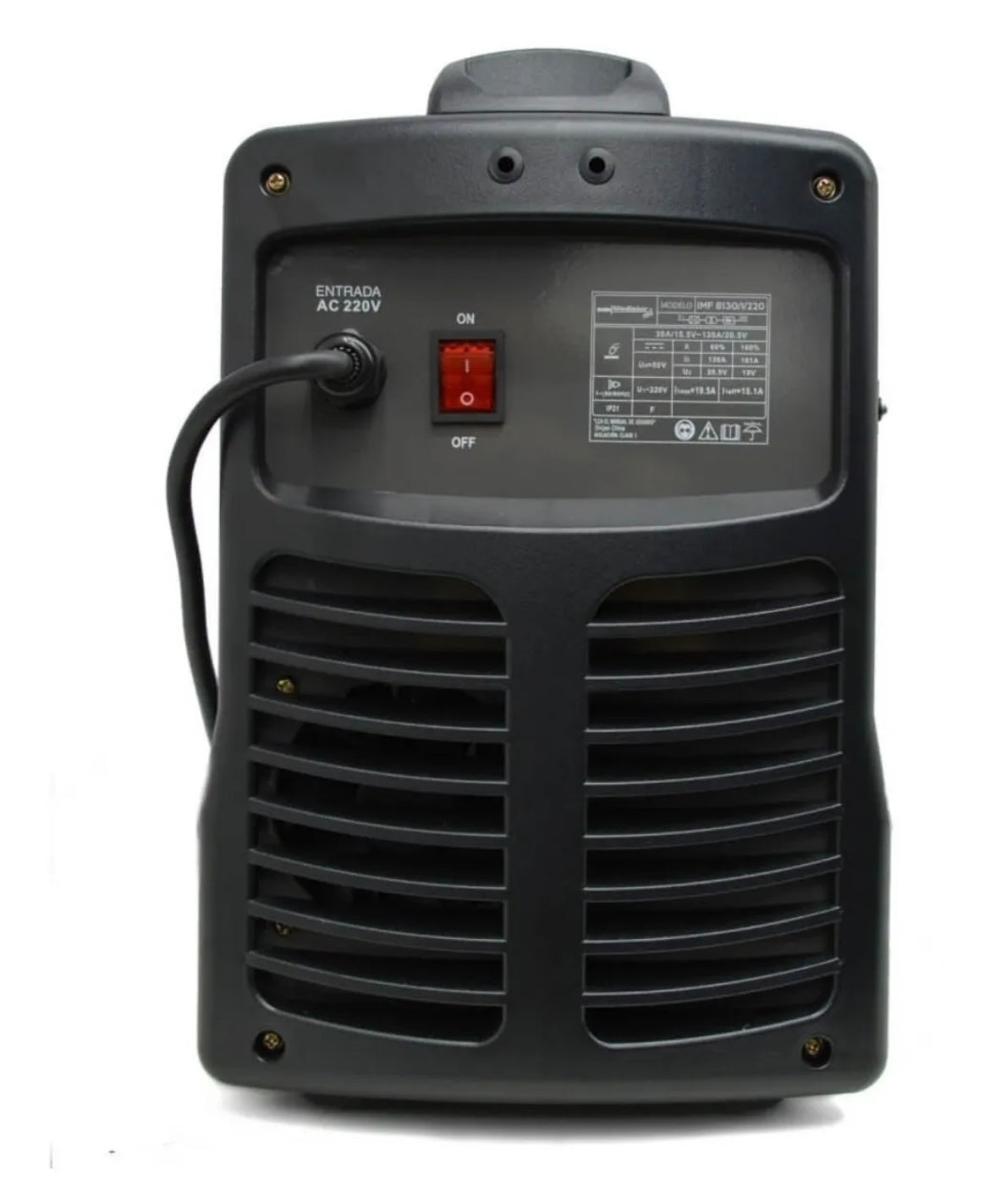 SOLDADORA INVERTER 130 AMP GLADIATOR IMF8130/220