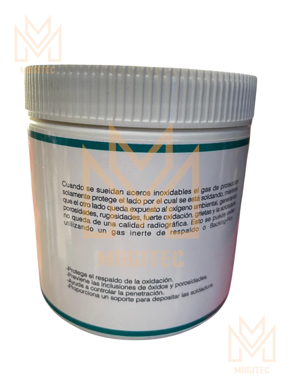 BACKING FLUX FUNDENTE SOLDADURA INOX Y ALEADOS 500GR