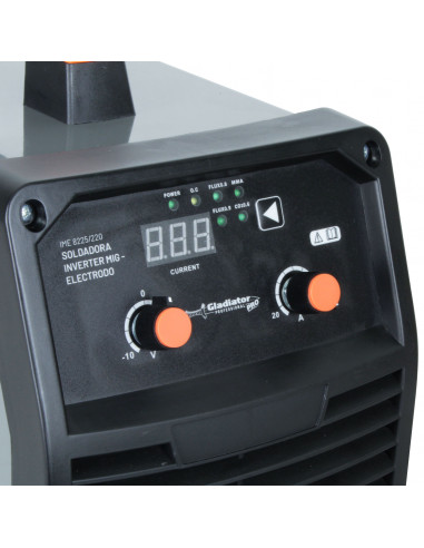SOLDADORA INVERTER 225 AMP MIG GLADIATOR IME 8225/220