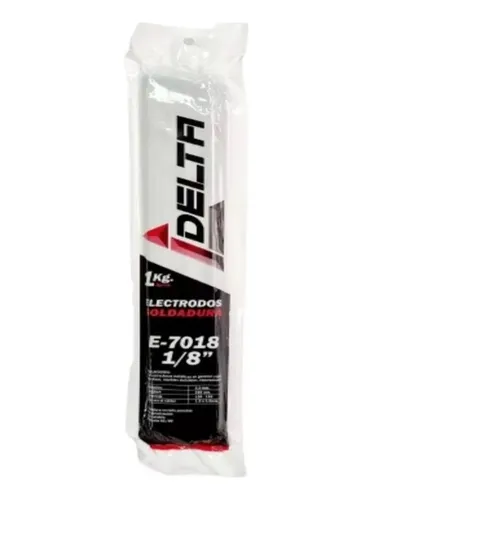 ELECTRODO SOLDADURA 7018 1/8 (3,2mm) FORMATO 1 KG DELTA