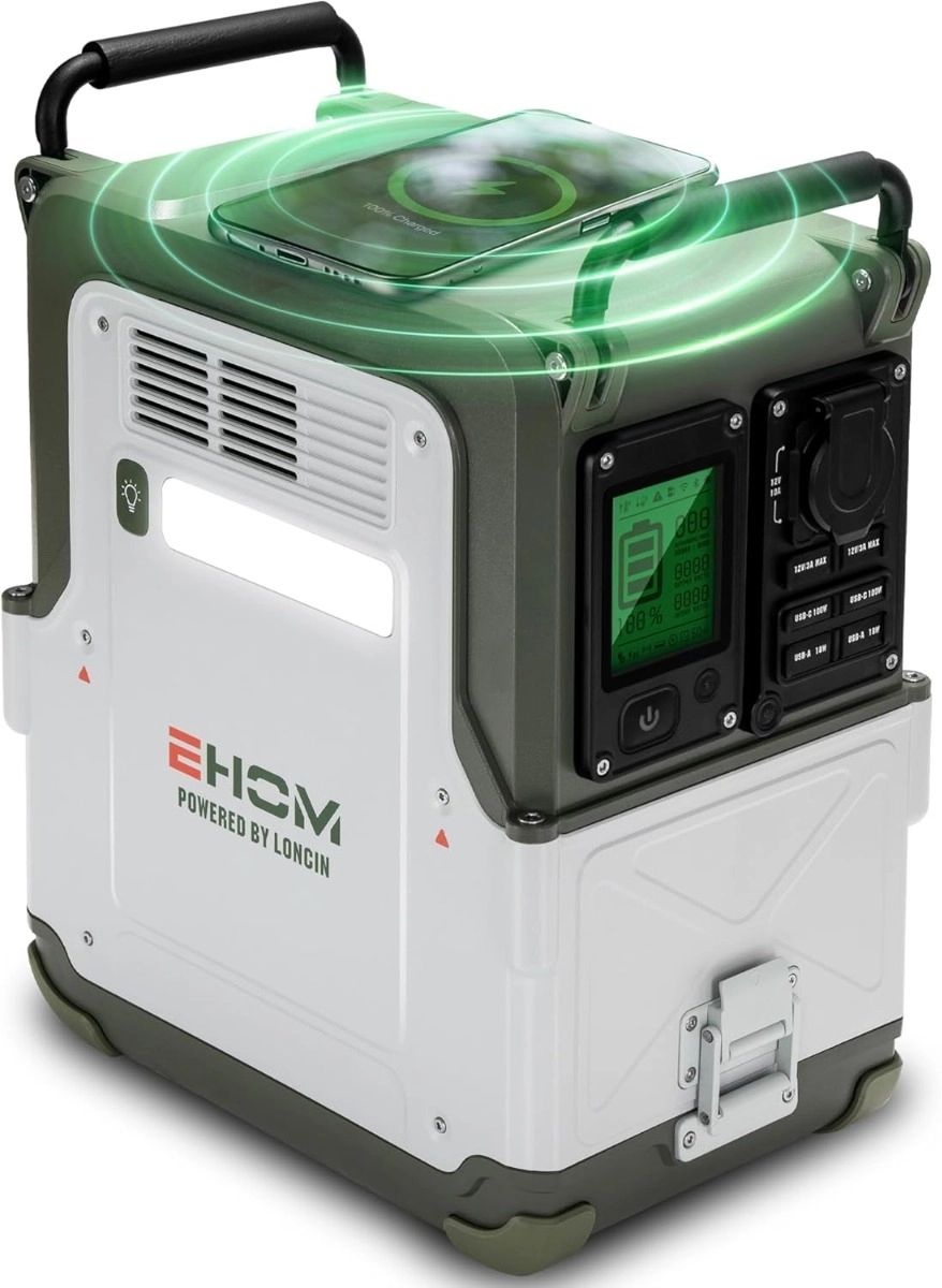 ESTACION DE ENERGÍA PORTÁTIL 600W EHOM EP600