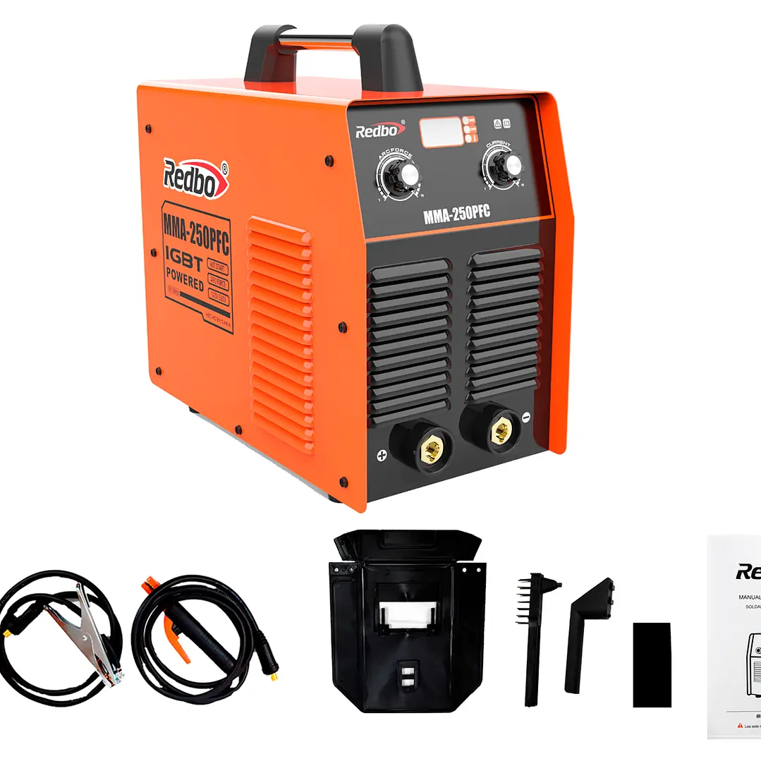 SOLDADORA INVERTER MMA-250PFC REDBO