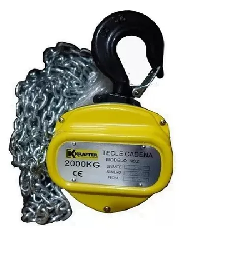 TECLE CADENA 2 TONELADAS KRAFTER HSZ-2