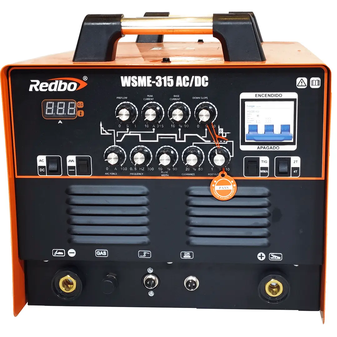 SOLDADORA TIG WSME-315 AC/DC REDBO