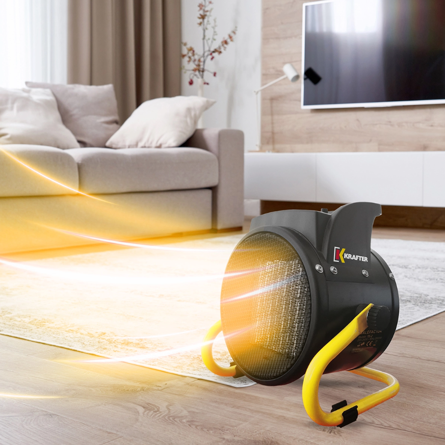 TURBO CALEFACTOR ELÉCTRICO KRAFTER TE2 2KW