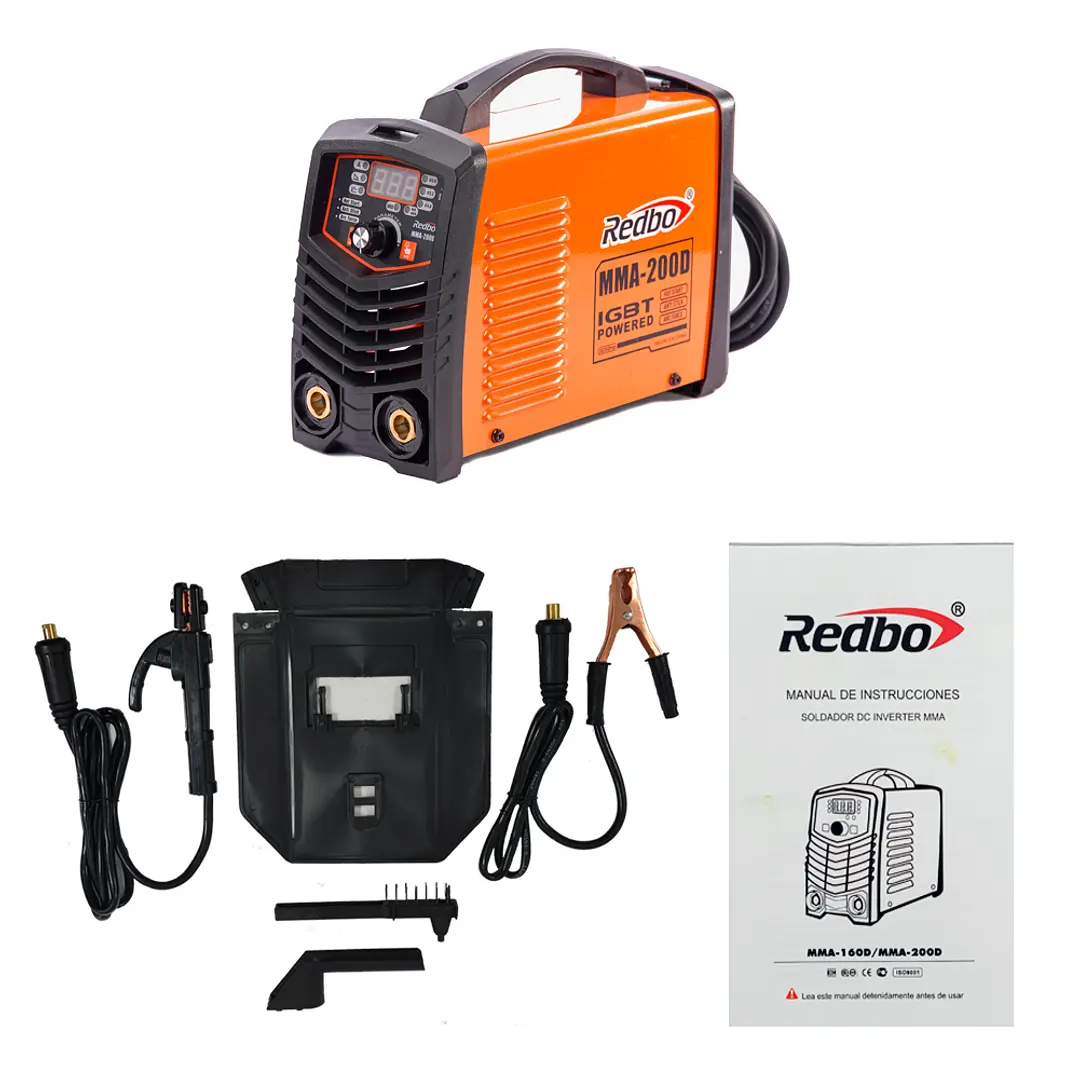 SOLDADORA INVERTER MMA-200D REDBO