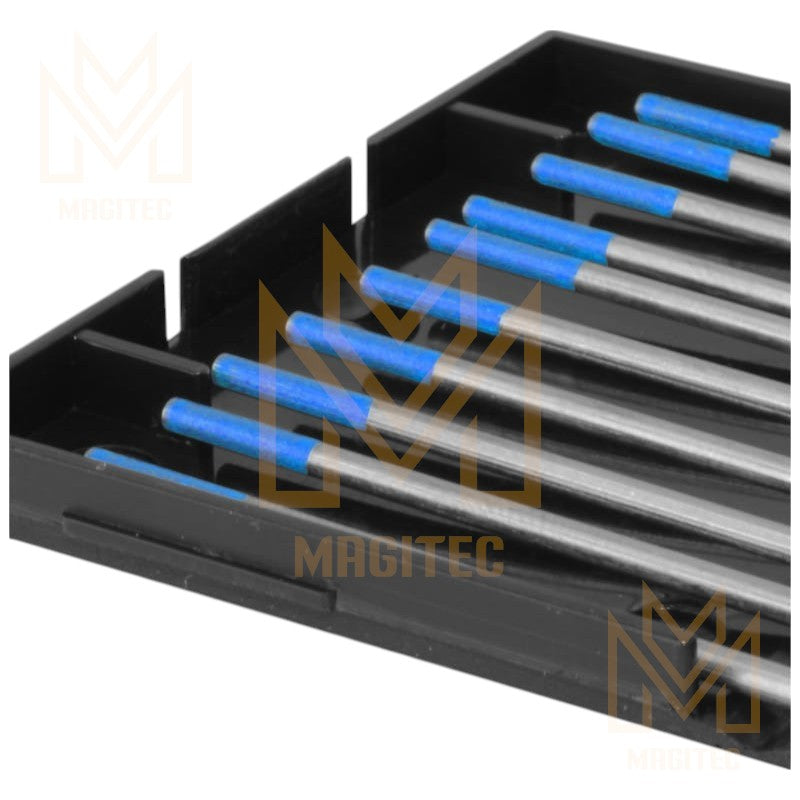 TUNGSTENO PUNTA AZUL (WL20) 2.4mm X 175mm (3/32”) 10 UNIDADES