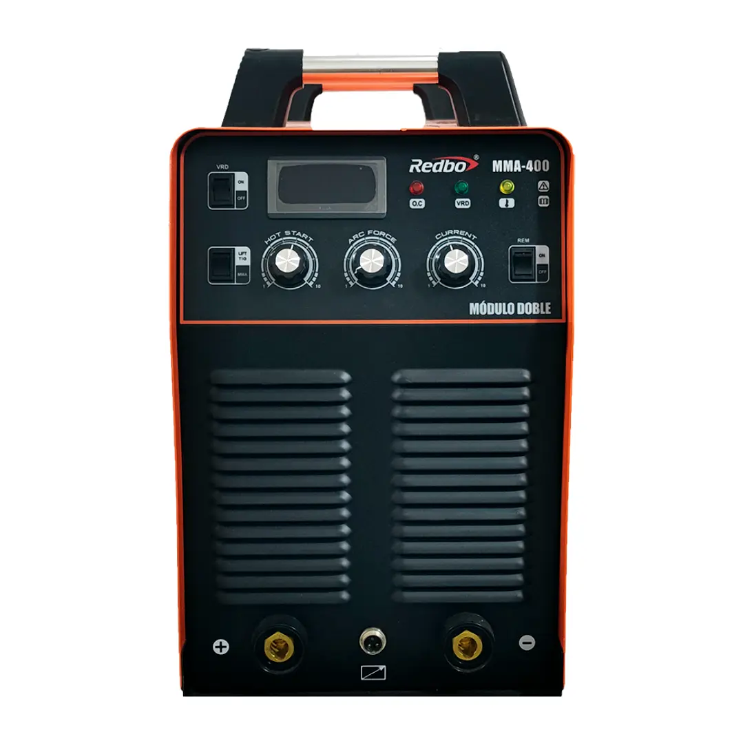 SOLDADORA INVERTER INDUSTRIAL MMA-400 REDBO