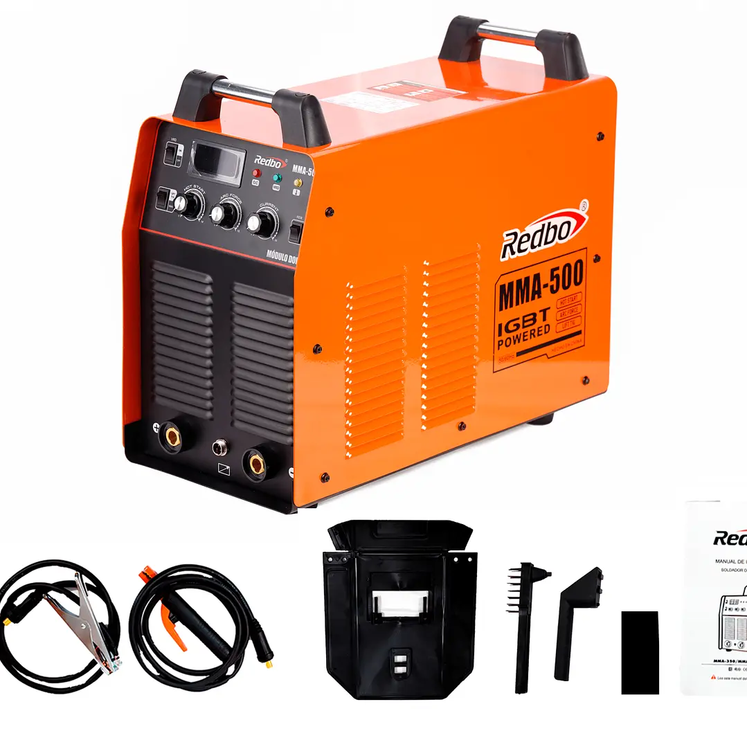 SOLDADORA INVERTER INDUSTRIAL MMA-500 REDBO