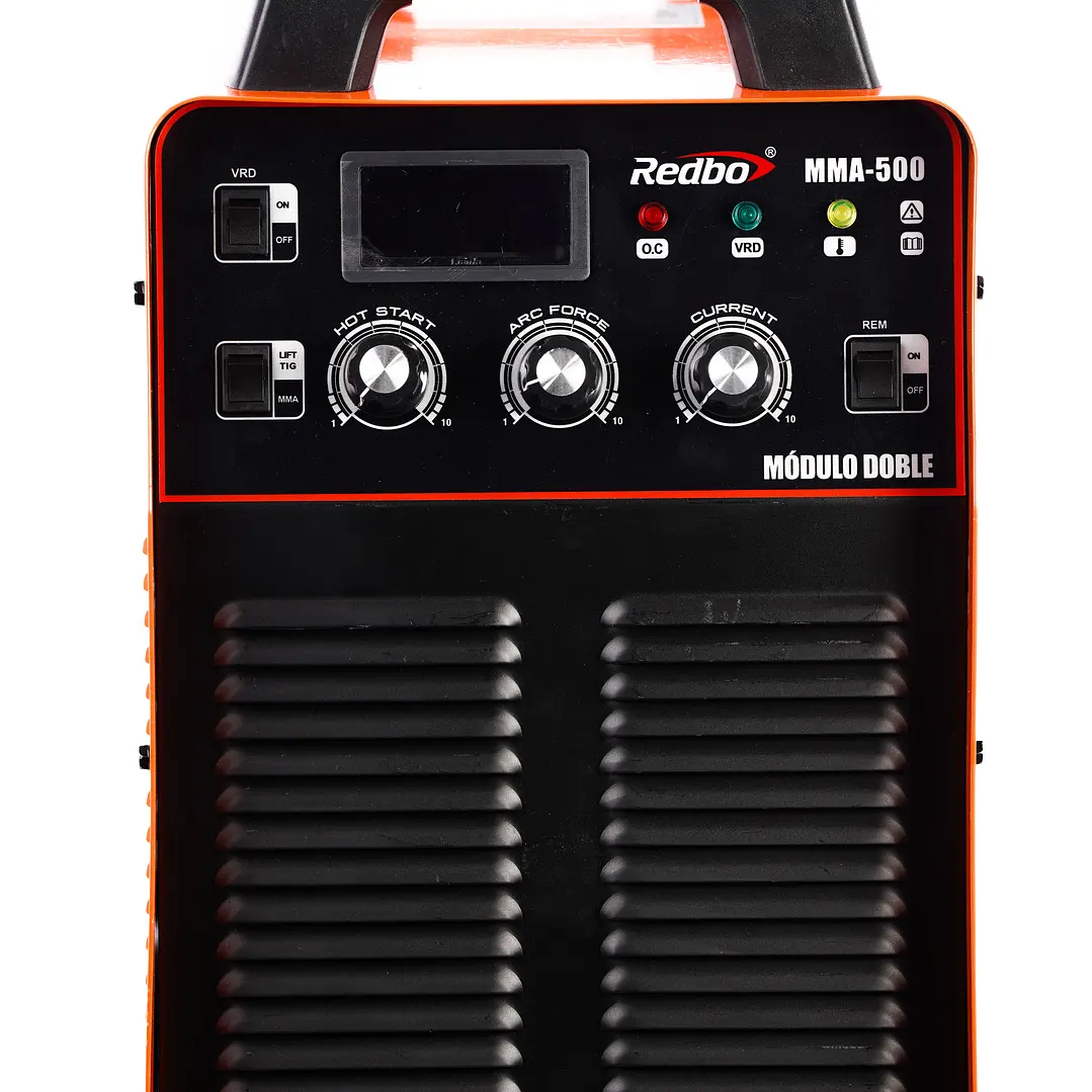 SOLDADORA INVERTER INDUSTRIAL MMA-500 REDBO