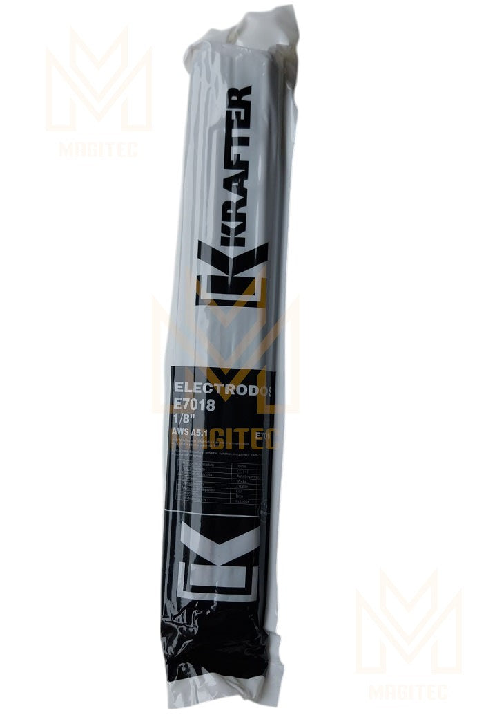 ELECTRODO SOLDADURA 7018 1/8 (3.2mm) FORMATO 1 KG KRAFTER
