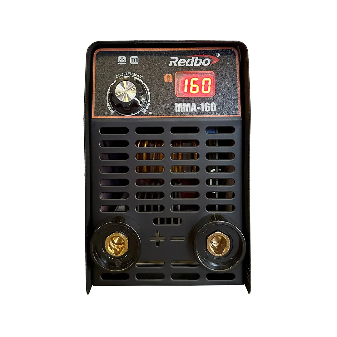 SOLDADORA INVERTER MMA-160 NEGRA REDBO