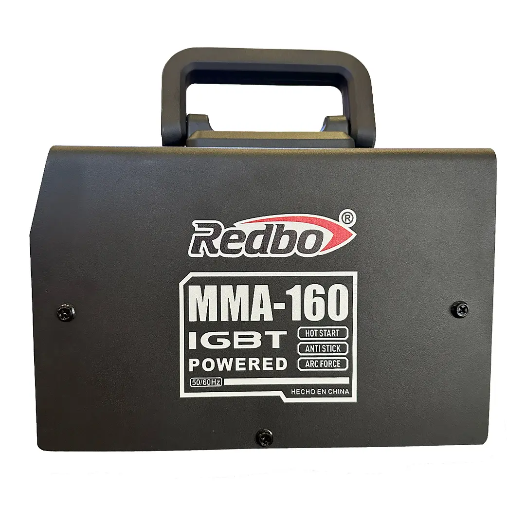 SOLDADORA INVERTER MMA-160 NEGRA REDBO