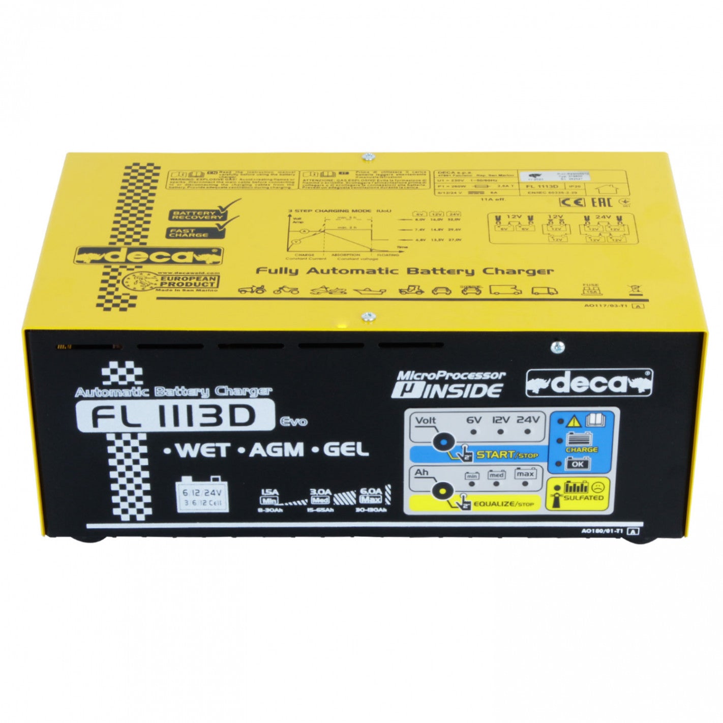 CARGADOR DE BATERIAS DECA FI 1113D (319600)