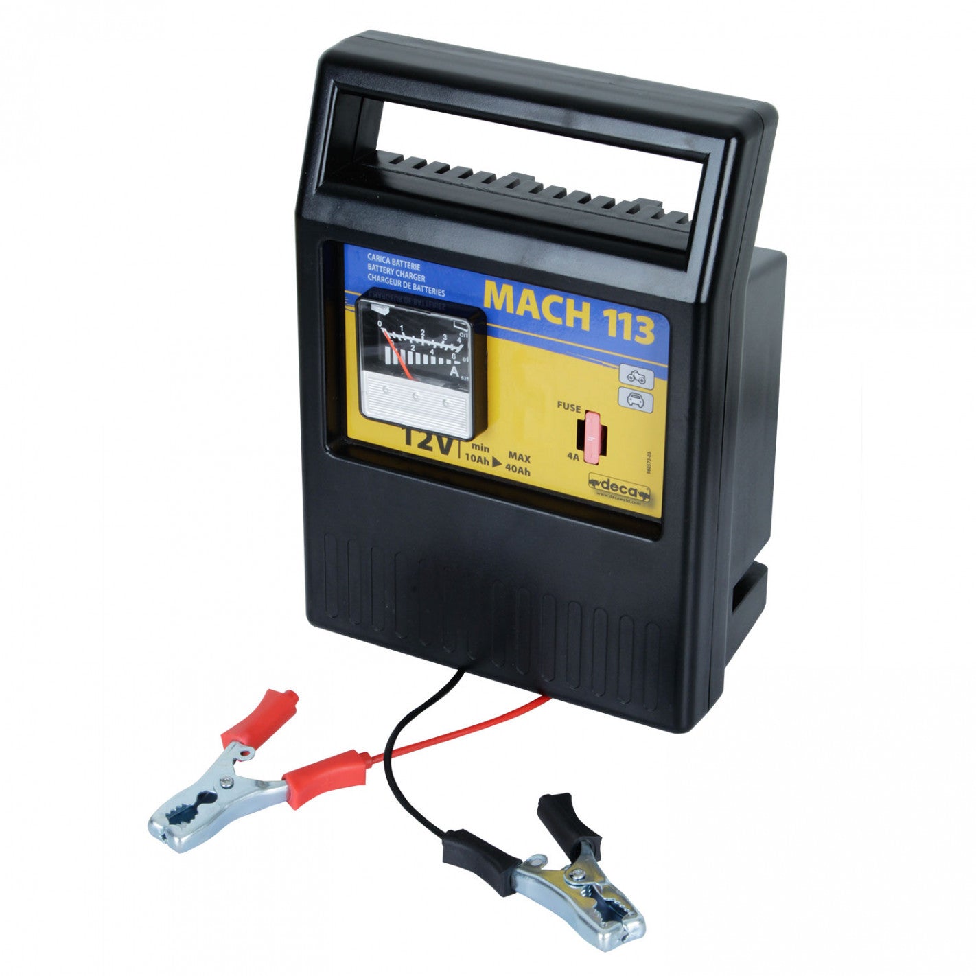 CARGADOR DE BATERIAS DECA MACH 214 (302200)