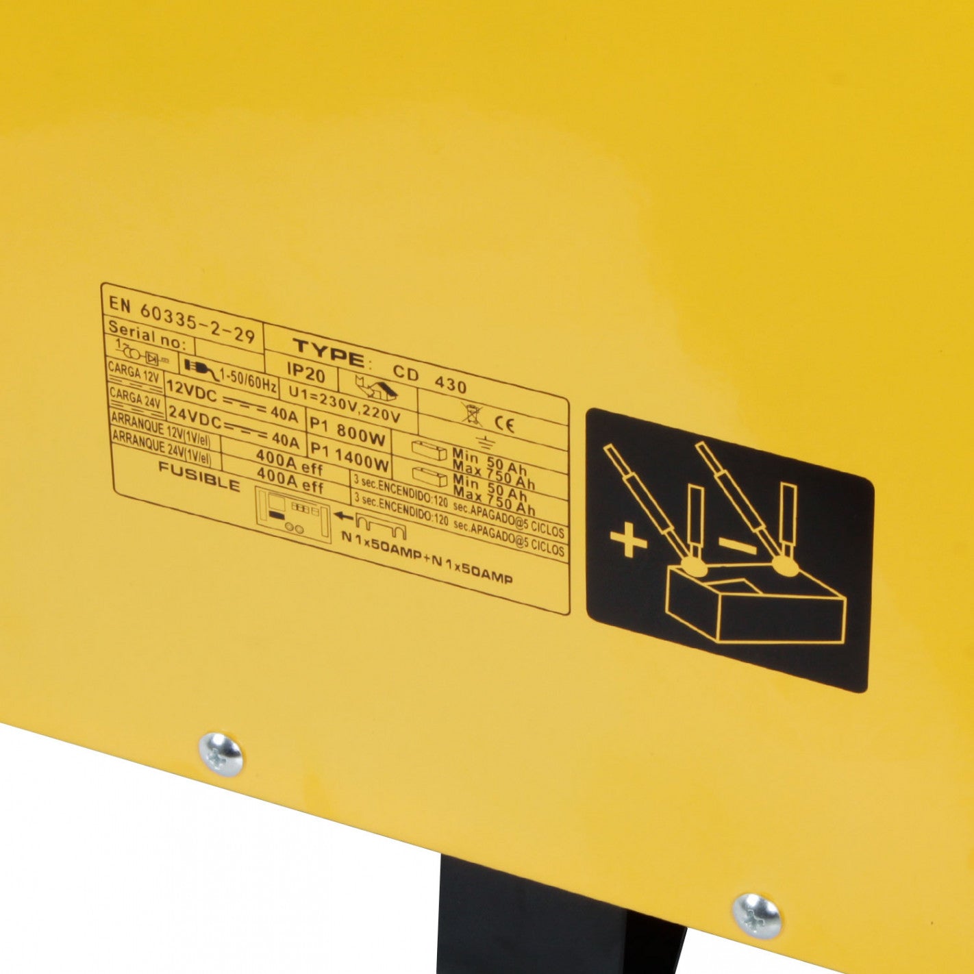 CARGADOR PARTIDOR CD-430