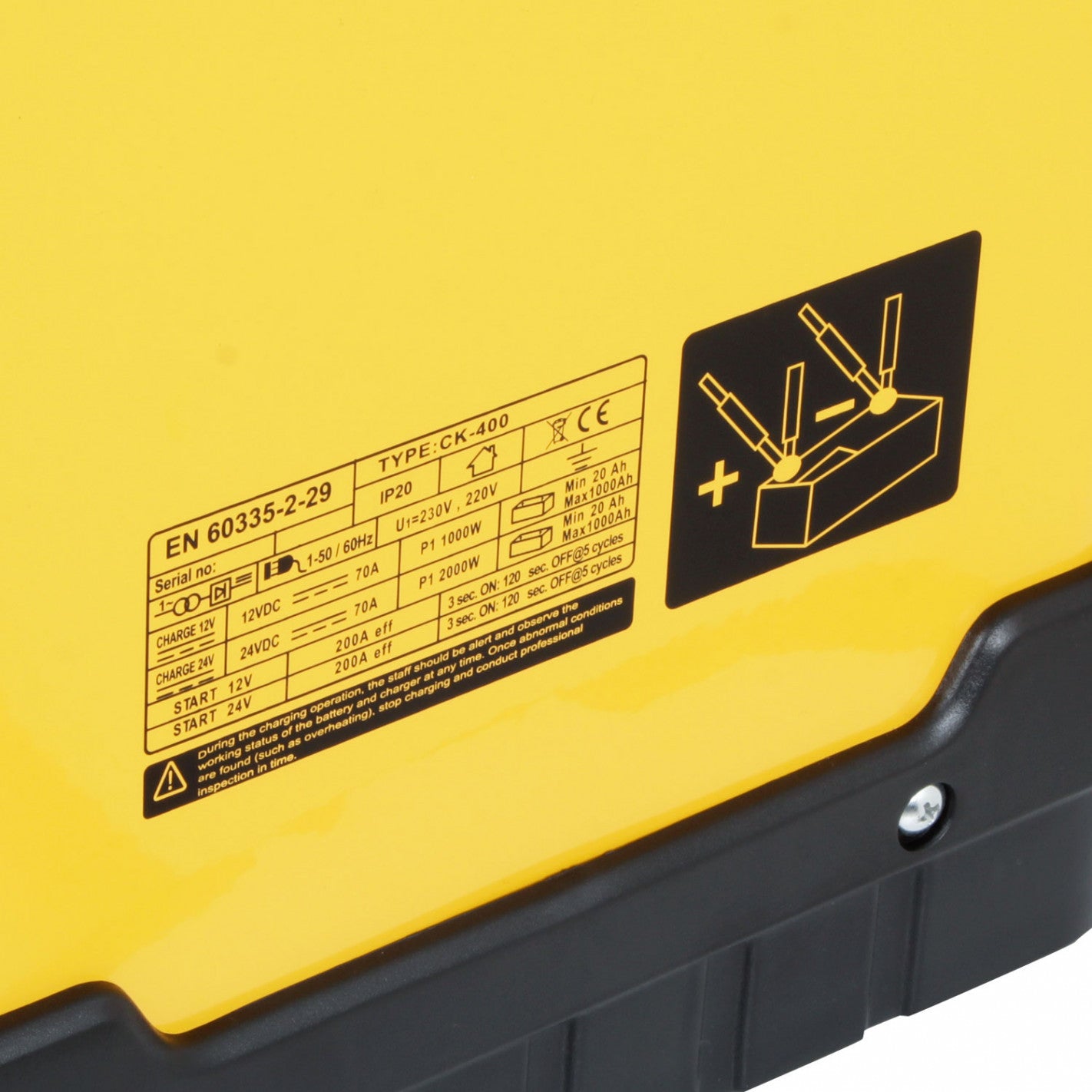 CARGADOR PARTIDOR CK-400 IGBT