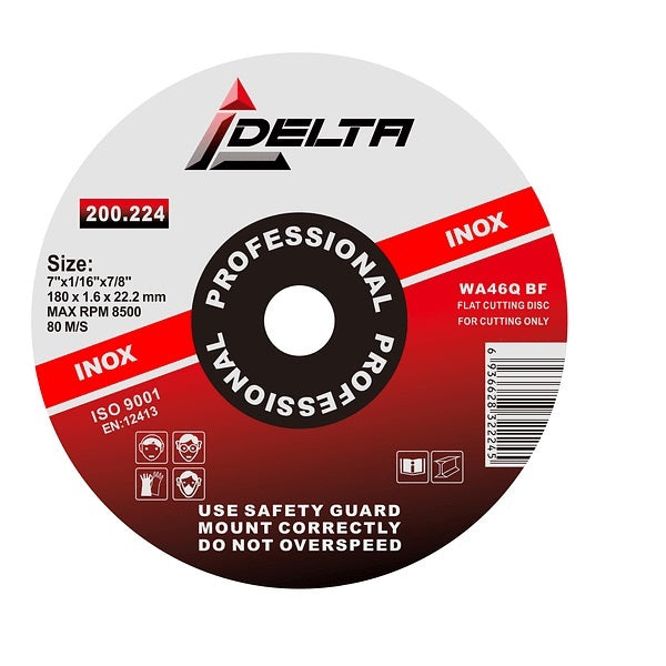 DISCO DE CORTE 7′ X 1.6 mm DELTA