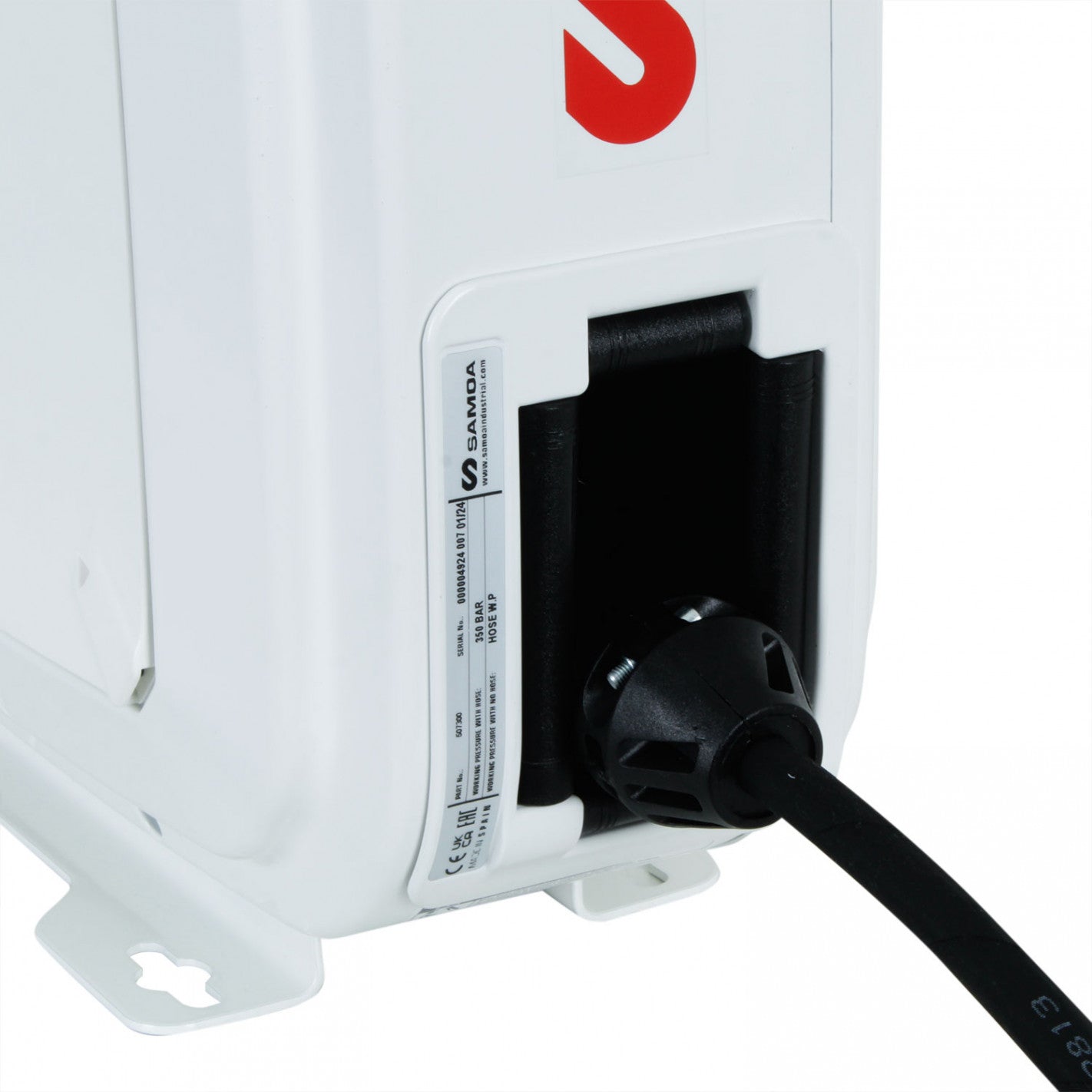 ENROLLADOR MANGUERA 1/4"CARENADO 10M GRASA SAMOA 507300
