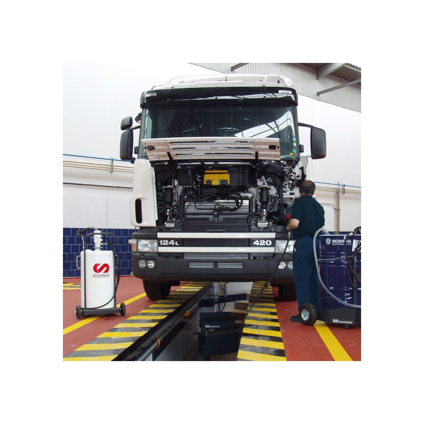 EQUIPO NEUMATICO ENGRASE 200 KG SAMOA 428242
