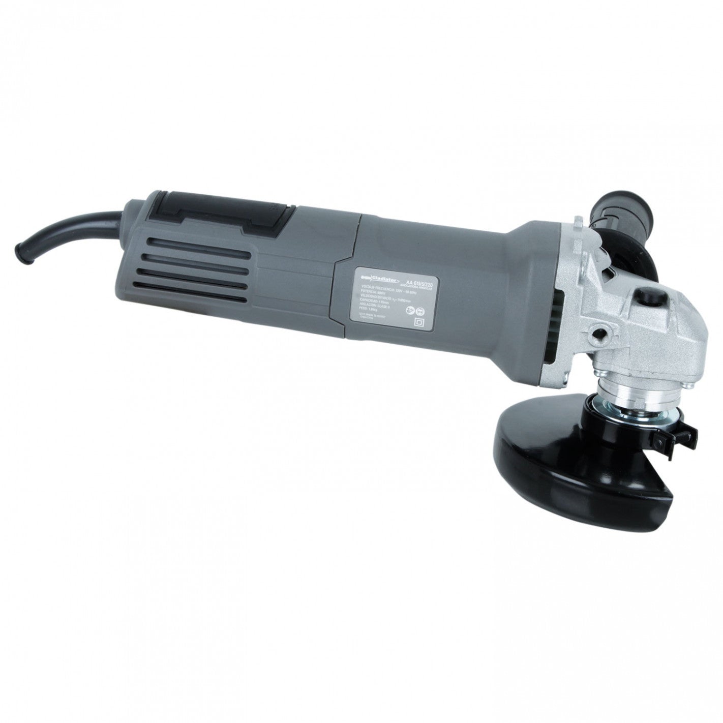 ESMERIL ANGULAR 4 1/2" 800W GLADIATOR AA 615/5/220