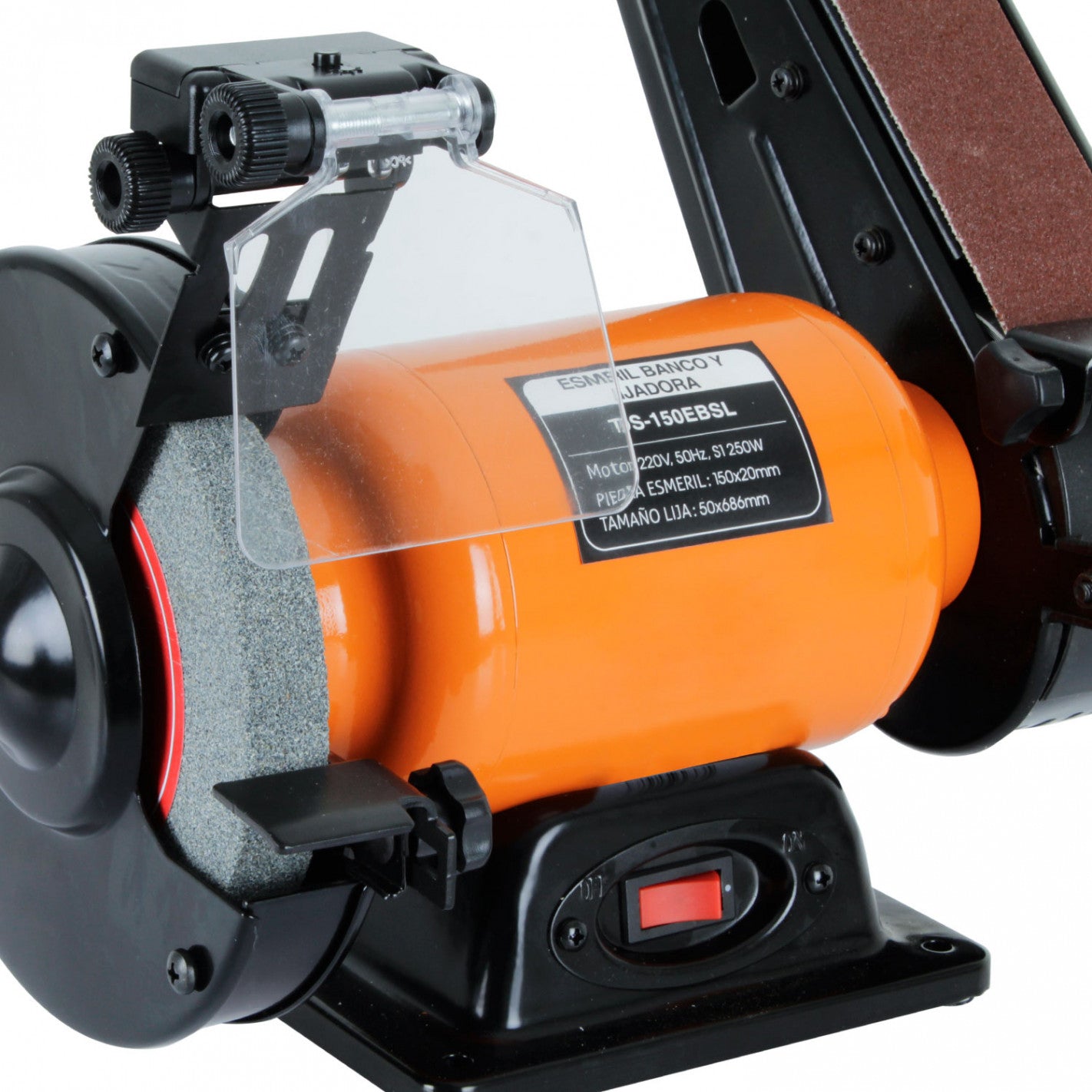 ESMERIL LIJADORA DE BANCO 6" 400W ALLWIN