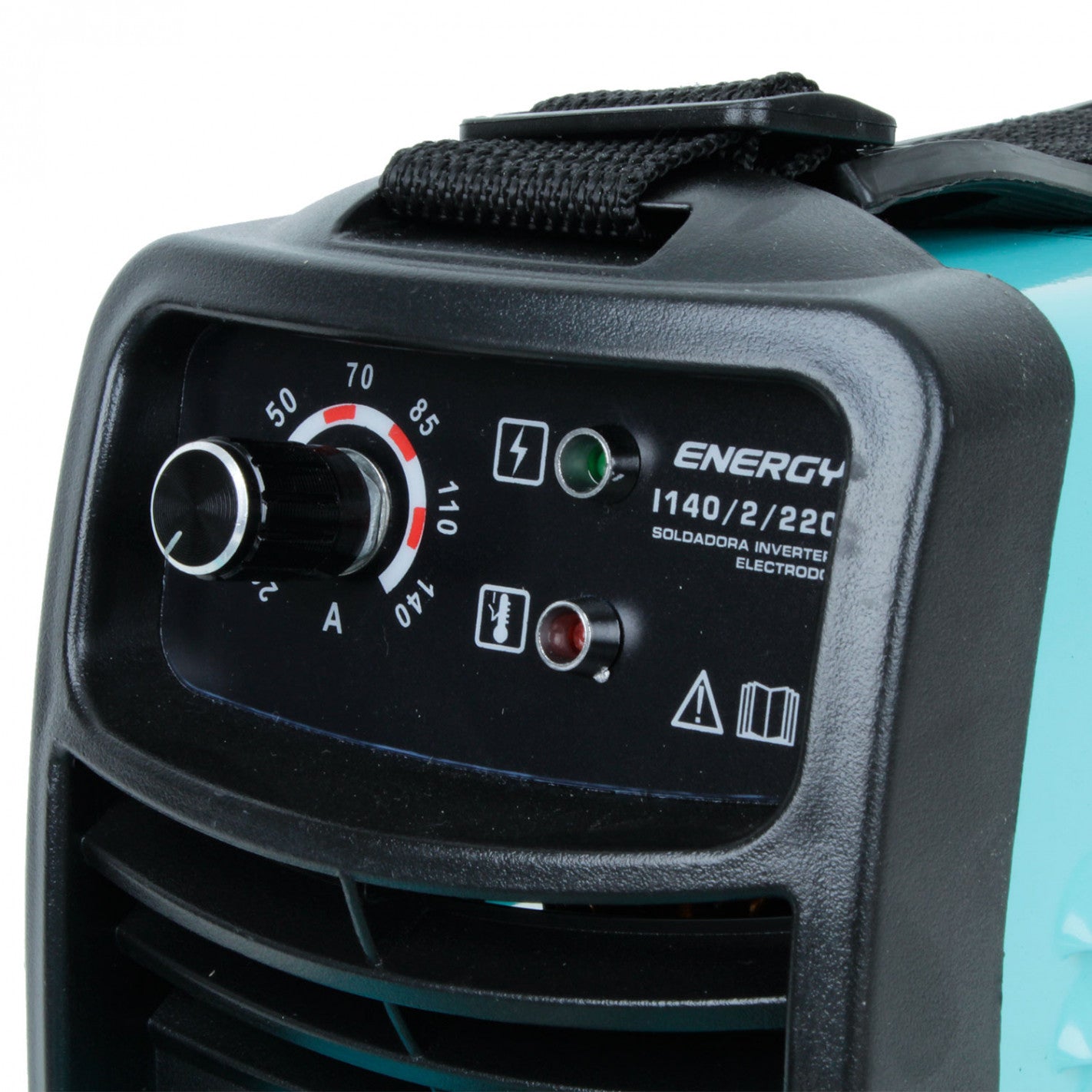 KIT SOLDADORA INVERTER ARCO MANUAL 140amp + MASCARA ENERGY I140/2/220 KM