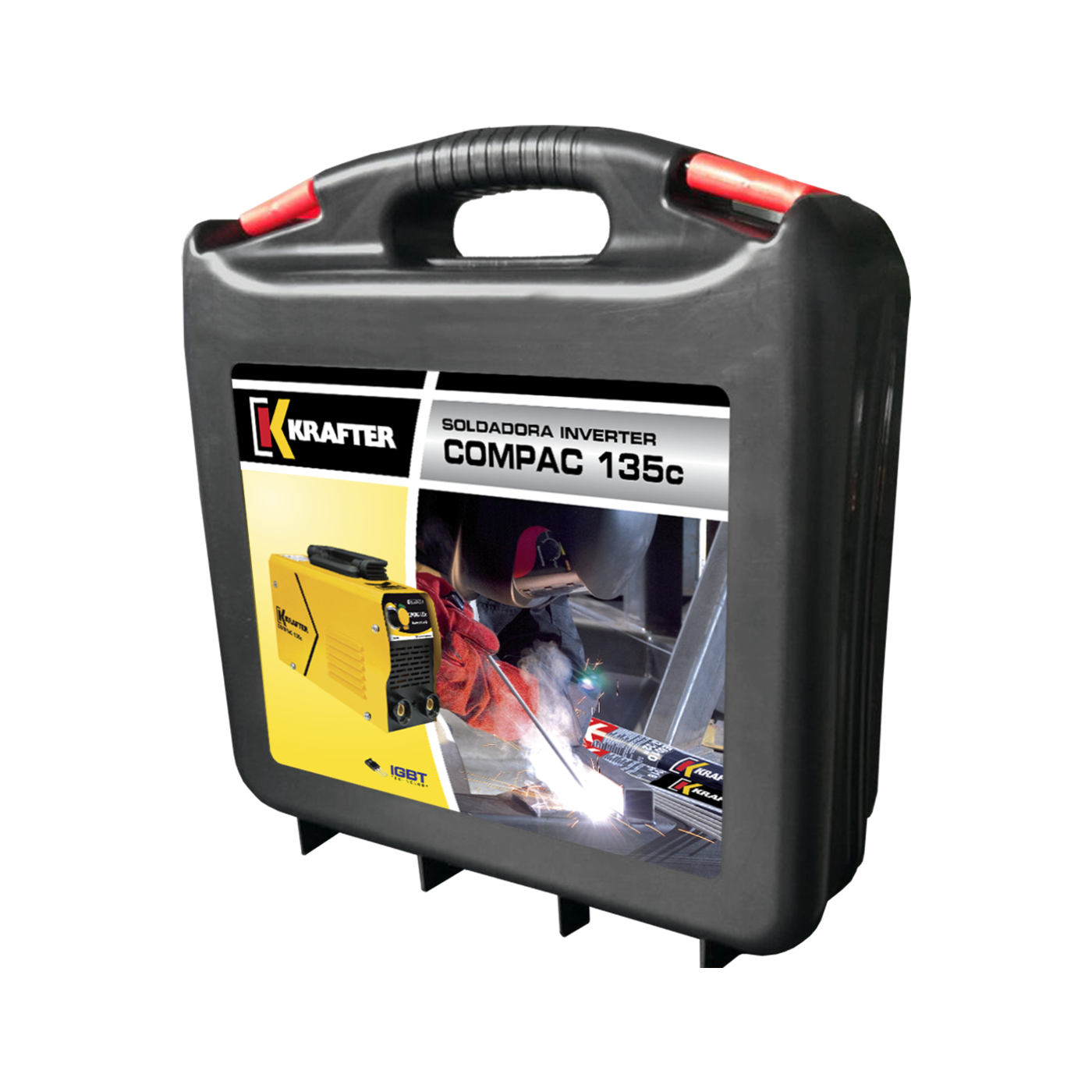 SOLDADORA INVERTER KRAFTER COMPAC 135C