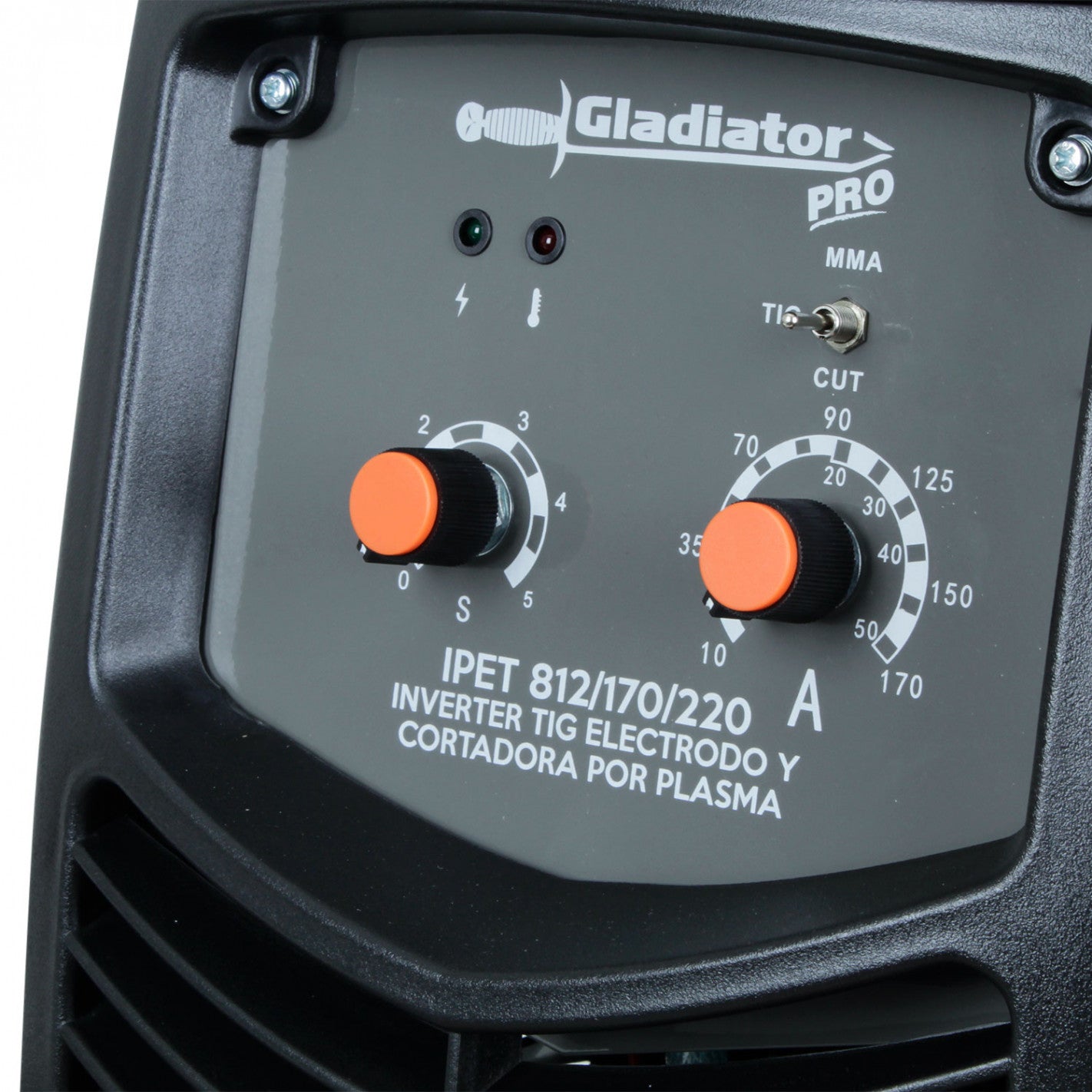 CORTADORA DE PLASMA-TIG-ARCO 170 AMP GLADIATOR IPET 812/170