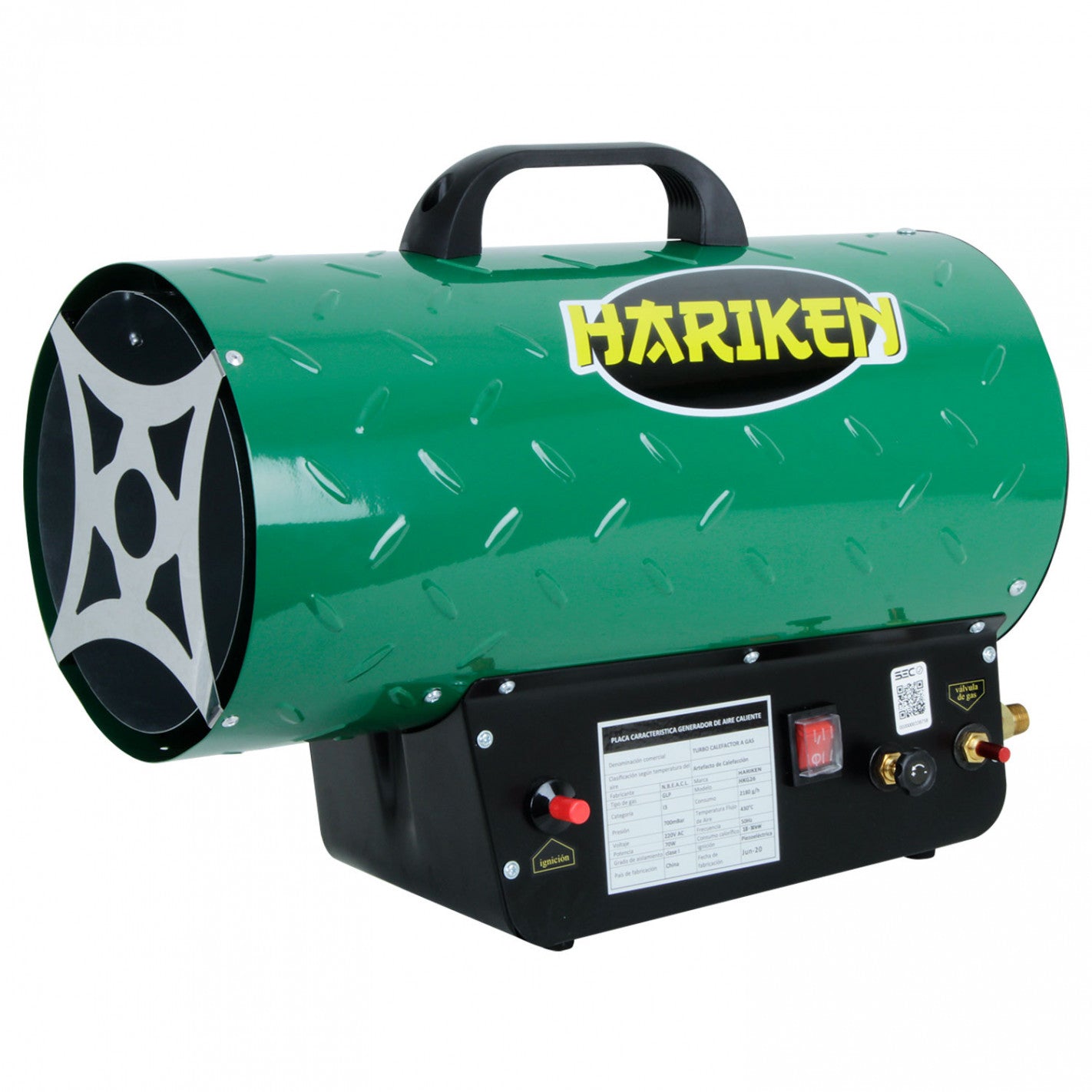 TURBO CALEFACTOR A GAS LICUADO 30 KW HARIKEN
