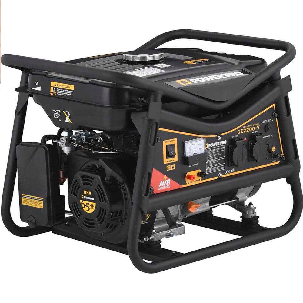 GENERADOR GASOLINA GE2200V 2.2KVA GASOLINA POWER PRO