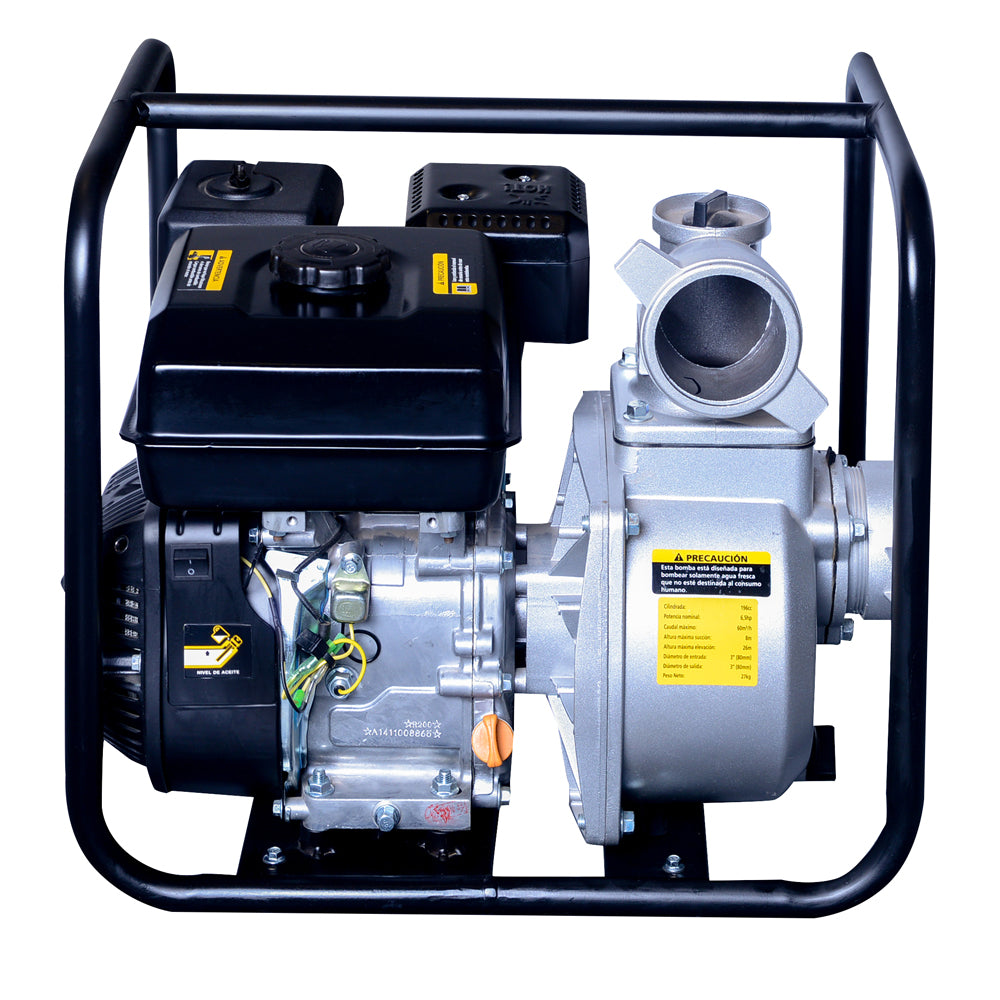 MOTOBOMBA GASOLINA AGUAS LIMPIAS 3″ 5,4HP GWP30 POWER PRO