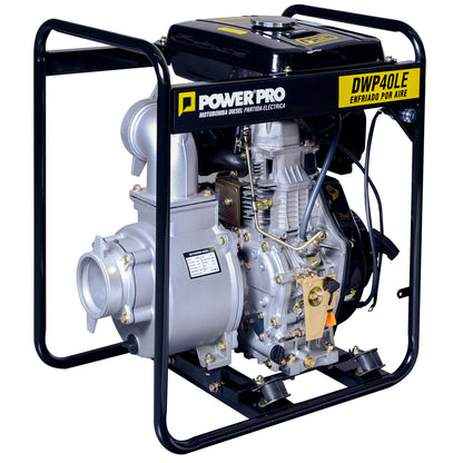 MOTOBOMBA DIESEL PARTIDA ELECTRICA 4″ 10HP DWP40LE POWER PRO