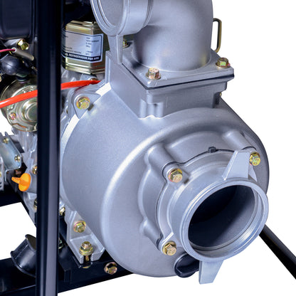 MOTOBOMBA DIESEL PARTIDA ELECTRICA 4″ 10HP DWP40LE POWER PRO