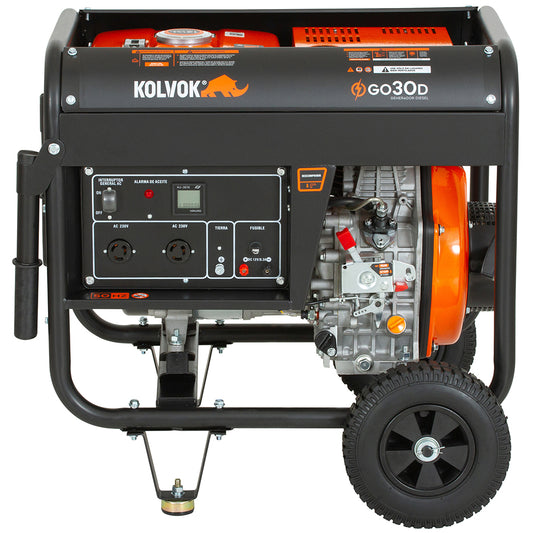 GENERADOR DIESEL GO30D 3KVA 220V KOLVOK
