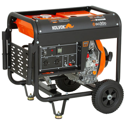 GENERADOR DIESEL GO30D 3KVA 220V KOLVOK