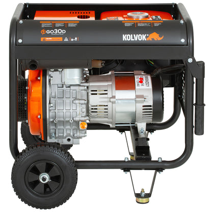 GENERADOR DIESEL GO30D 3KVA 220V KOLVOK