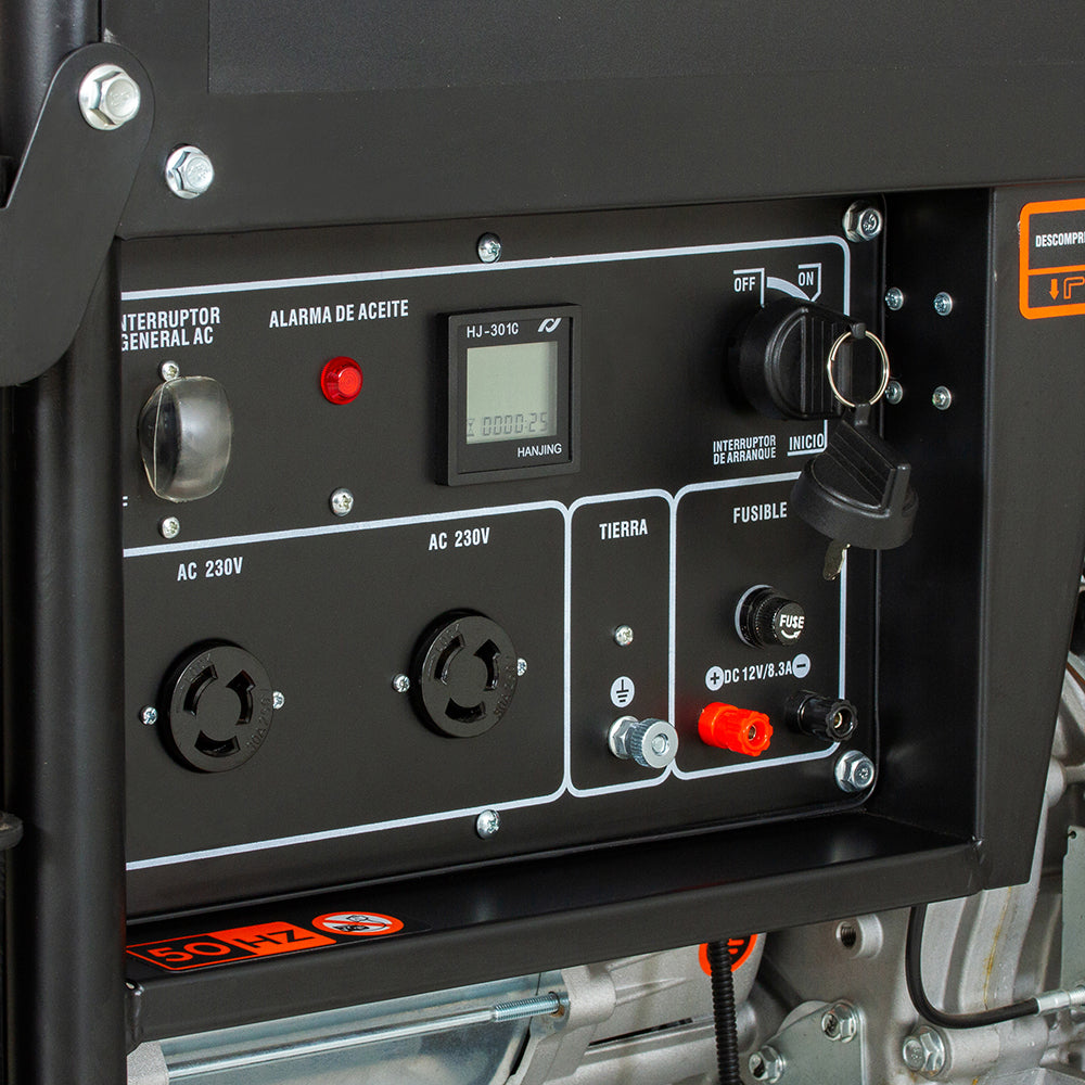 GENERADOR DIESEL GO65DE 6.5KVA 220V KOLVOK