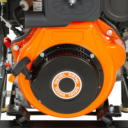 GENERADOR DIESEL TRIFASICO GO80DE3 8.1KVA KOLVOK